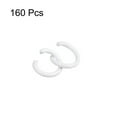 thumbnail image 3 of Unique Bargains Open Jump Rings, 8mm Colorful O-ring Connectors for DIY Crafts, White, 160Pack, 3 of 4