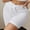 White, variant on Hrsba High Waisted Drawstring Casual Active Shorts for Women Solid Color Lightweight Stretchy Soft Summer Sports Workout Wear Bottoms