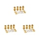thumbnail image 2 of Vogacara Adaptadores hexagonales RC de 4 piezas, 12mm a 17mm, parte de neumático de rueda resistente, accesorio modificado, Kit de accesorios de Type1 NO1 Vogacara CBP197926, 2 of 6