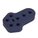 thumbnail image 1 of Car Exhaust Hanger Bushing Muffler Rubber Insulator Mount Bracket Universal 7 Holes 12mm DiaBlue, 1 of 9