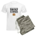 thumbnail image 6 of CafePress - Send Pancakes Pajamas - Men's Light Loose Fit Cotton Pajama Set, 6 of 7
