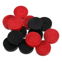 FESTFENDS 24pcs Pieces Chess Pieces Lightweight Replacement Checkers For Board Games Smooth Design For Accessories