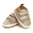 thumbnail image 3 of Toddler Baby Shoes Boys Girls Infant Sneakers Non-Slip Rubber Sole Toddler Crib First Walker Shoes, 3 of 6