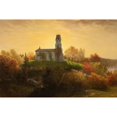 thumbnail image 3 of Louis Lang 18x13 Black Modern Framed Museum Art Print Titled - St. Mary's in the Highlands, Garrison, New York (1865), 3 of 5