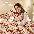thumbnail image 5 of Yspwyqan Vintage Santa Claus Bed Set King, Soft Microfiber Christmas Comforter Set for Holiday Bedroom Guest Room Decor, Includes 1 Quilt Cover & 2 Pillow Shams, 5 of 7