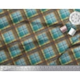 thumbnail image 3 of Soimoi Cotton Voile Fabric Diagonal Check Decor Fabric Printed Yard 56 Inch Wide, 3 of 3