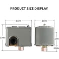 thumbnail image 2 of 1Pc Pessure Switch for Well Pump, 30-50Psi Water Pressure Switch, 1/4In Female NPT Water Pump Pressu, 2 of 5