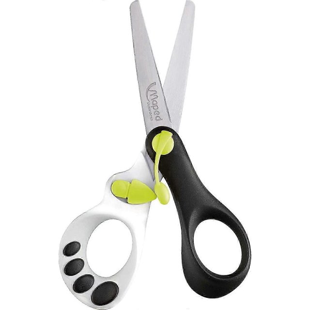 Maped 037910 Scissors With Safety Lock, 13.5 Cm
