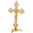 thumbnail image 1 of Jesus Carrying Cross Statue Home Office Decoration Western Statue Jesus Cross Figurine, 1 of 9