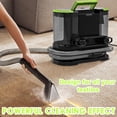 thumbnail image 4 of Portable Carpet and Upholstery Cleaner with 21 Kpa Suction and 800W Motor, Green, 4 of 6