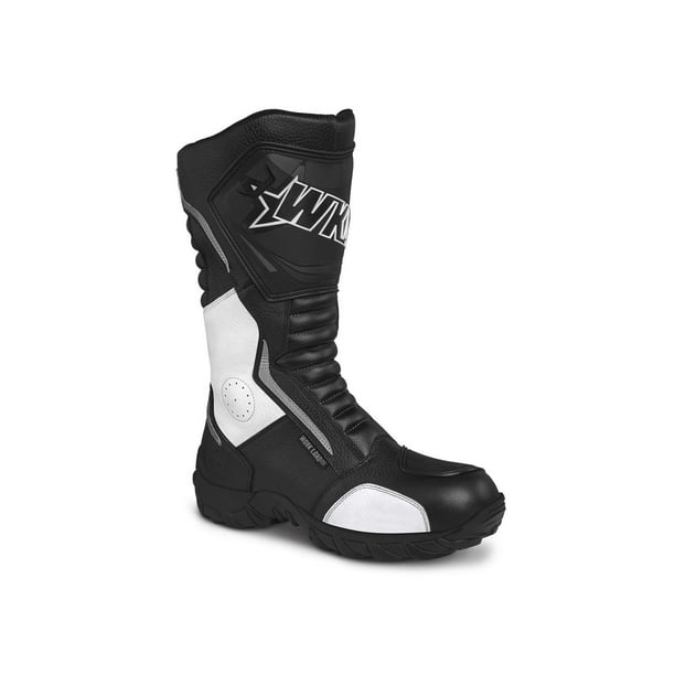 Botas Hombre Moto Biker Doble proposito Workland Shin Blanco blanco 25 Workland 76227FLOTBLANCO
