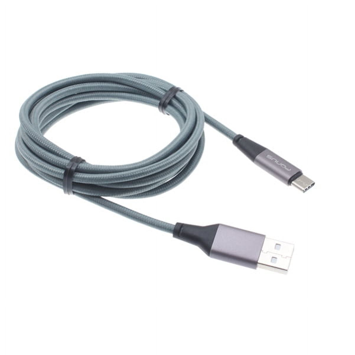 Type-C 6ft USB Cable w 30W Quick Home Charger D5W for Motorola One, Moto Z4 Z3 Play Z2 Play Z Play Droid Force Droid X4 G7 Power Play G6 - Nokia 3.1, 7.1, 8, Plus - OnePlus 5T, 6, 6T, 7 Pro