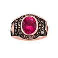thumbnail image 2 of Order Now for 2025 Graduation, Freestyle Men's Rose Gold Celebrium Classic Oval Birthstone Class Ring, Personalized, High School or College, 2 of 6