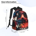 thumbnail image 2 of Fotbe Abstract Colorful Skull Art Mochila Ligera Casual para Laptop para Hombres y Mujeres, Mochila Impermeable de Uso Diario, Mochila para Universidad, 2 of 6