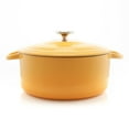 thumbnail image 4 of Chantal Enameled Cast Iron Cookware, 5 quart Dutch Oven, Marigold, 4 of 9