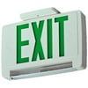 Lithonia Lighting Ecbg Led M6 Green Led Ceiling Mount Integrated Exit Sign / Emergency