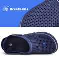 thumbnail image 4 of VONMAY Men's Clogs Summer Slip On Anti-slip Sandals Shower Slippers, 4 of 7