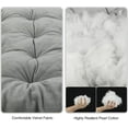 thumbnail image 3 of REDCAMP Cot Pads for Camping, Soft Comfortable Cotton Sleeping Cot Mattress Pad 75"x29", Grey, 3 of 8