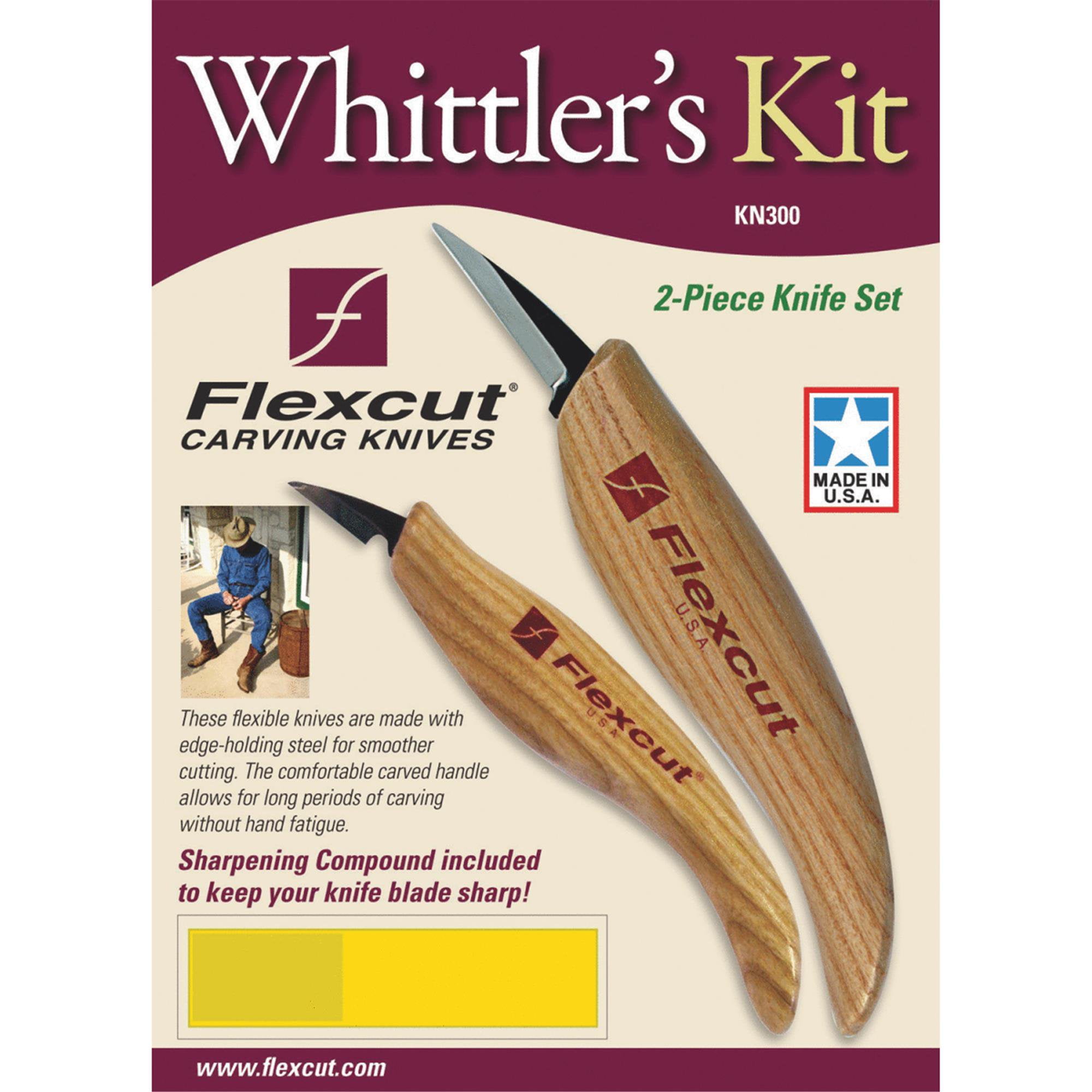 Flexcut Whittler's Wood Chisel Set by Flexcut Tool Co.