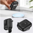 thumbnail image 6 of Decase Compatible with Apple Airpods 2nd Gen / 1st Gen Case with Phone Stand,Full Body Drop Protection Cover Automatic Snap Switch Lock Design with Carabiner Keychain Headphone Case,White, 6 of 7