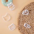 thumbnail image 3 of CRESTIN- Cute Cookie Cutter - 5 Piece Cookie Cutters Cute Cat Shape Polymer Clay Mold Bis, 3 of 5