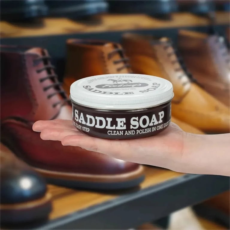 Fiebing's, Saddle Soap, 12 Oz., White Leather Cleaner and