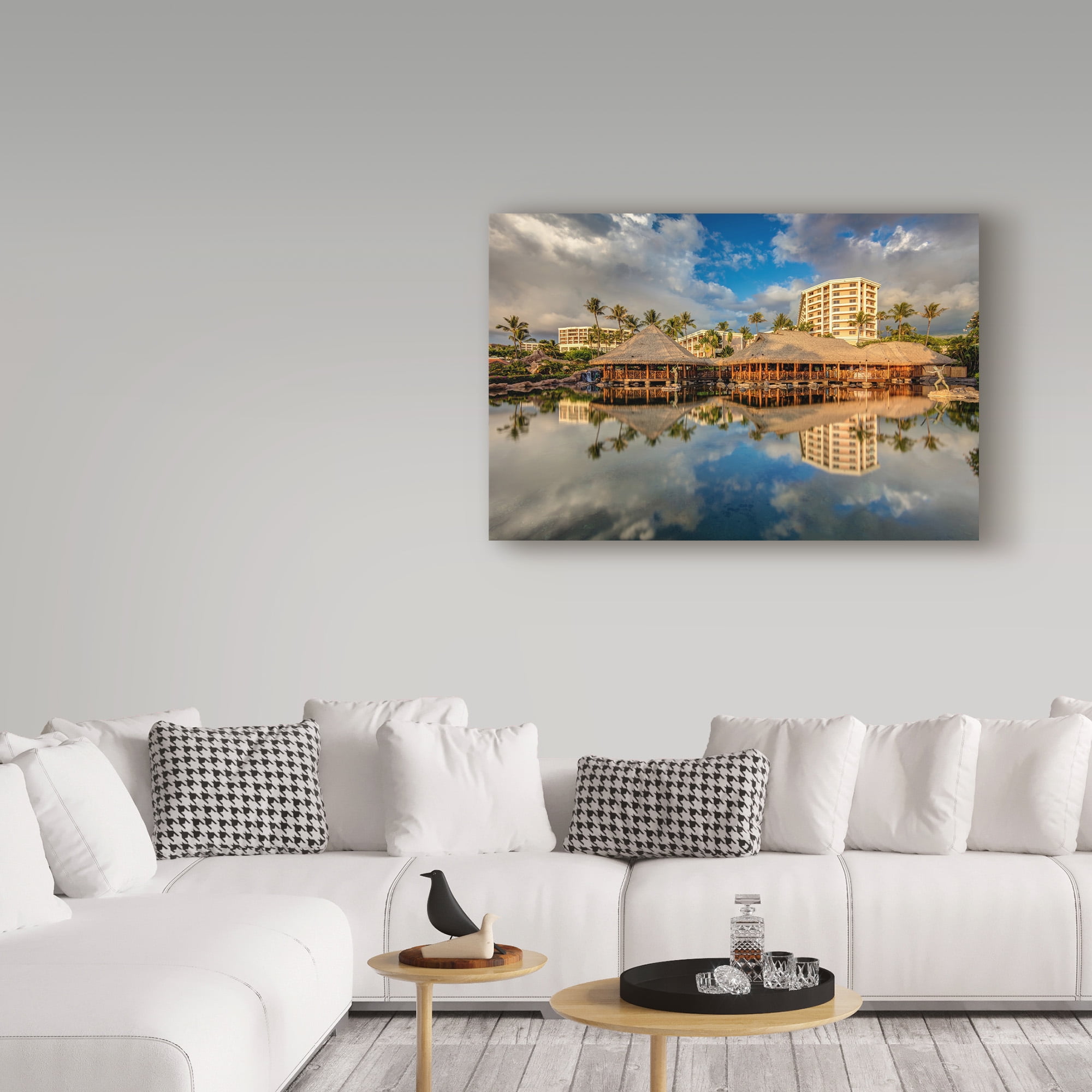 Trademark Fine Art 'Grand Wailea Maui' Canvas Art by Pierre Leclerc