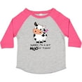 thumbnail image 3 of Inktastic Sorry, I'm a Bit Moody Today Cute Cow Pun Boys or Girls Toddler T-Shirt, 3 of 5