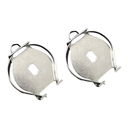 Nishiyuenyi 2 Pieces Fishing Reel Wire Cup Fishing Knob Tool with Springbail Spring Portable