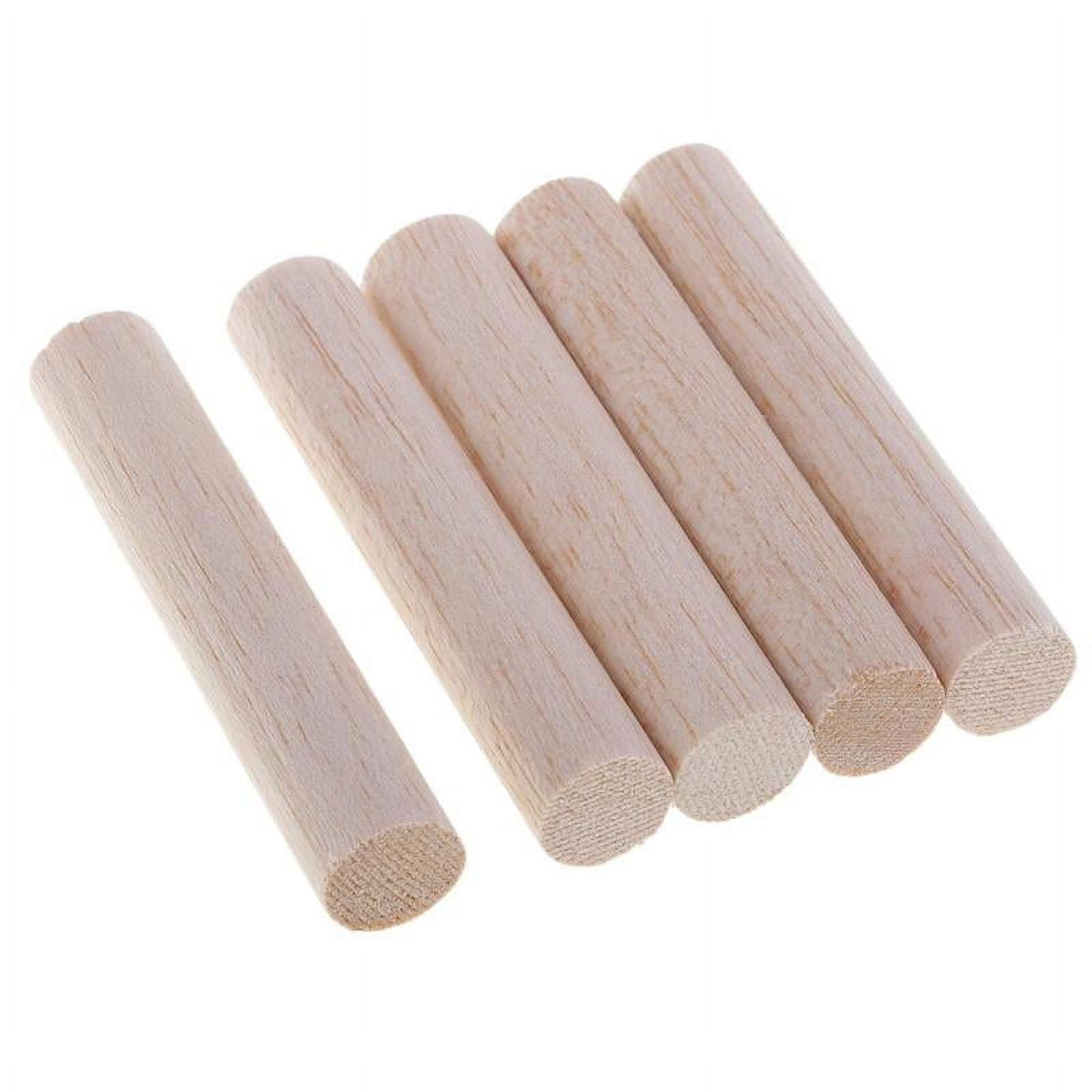 10pcs Balsa Round Wood Rounds Wooden Stick Circularity Sticks Diy 5mm  Diameter Manual Building Model Material 50mm-300mm Length - Bolts -  AliExpress