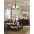 thumbnail image 2 of Progress Lighting Invite Brushed Nickel Traditional/Formal Chandelier w/ 5 Light 100W - P4696-09, 2 of 3