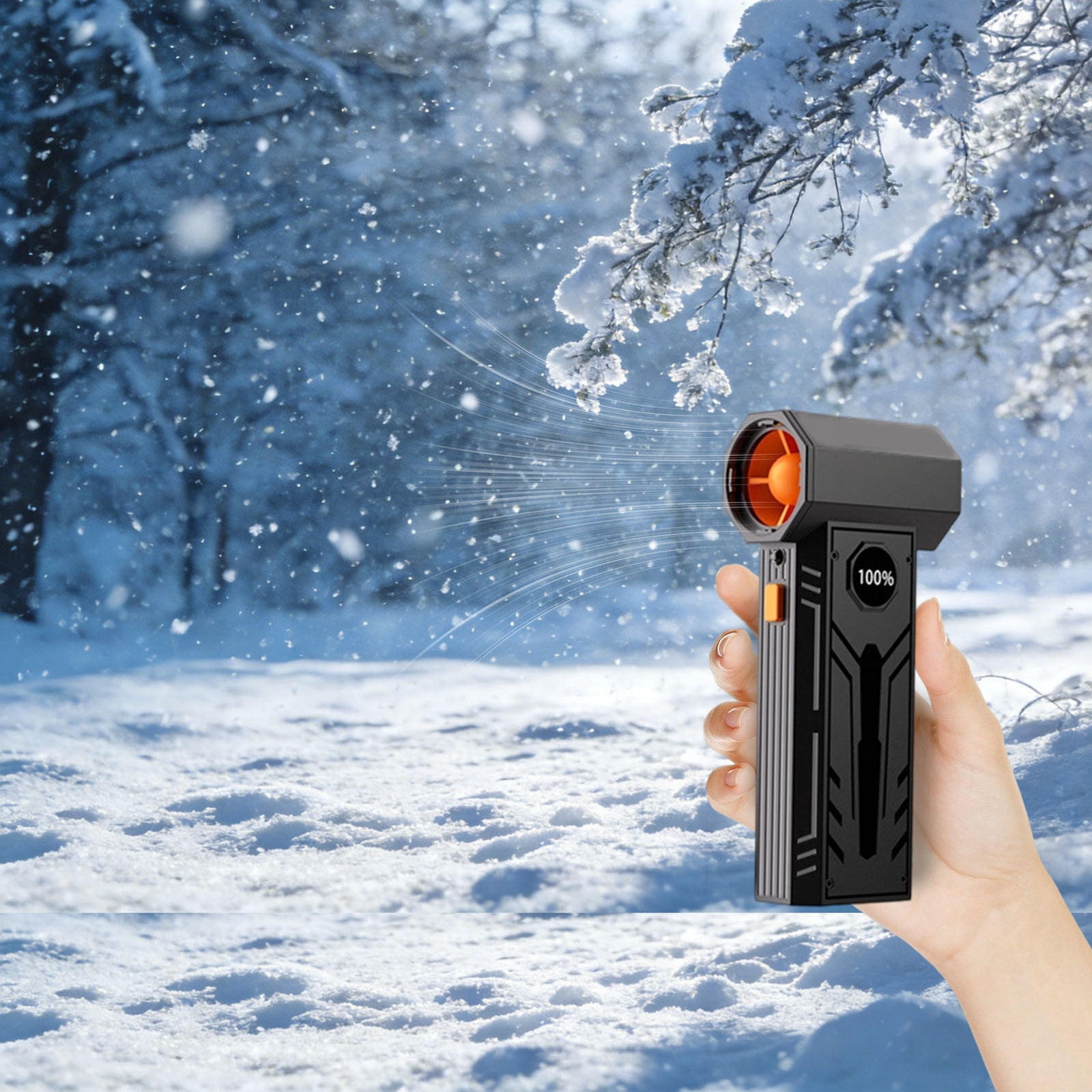 fsxdhpcsgfc Handheld Fan Blower Portable High Speed Air Duster With 1 Speed Adjustment Rechargeable Battery For Computer Cleaning Outdoor Detailing & More