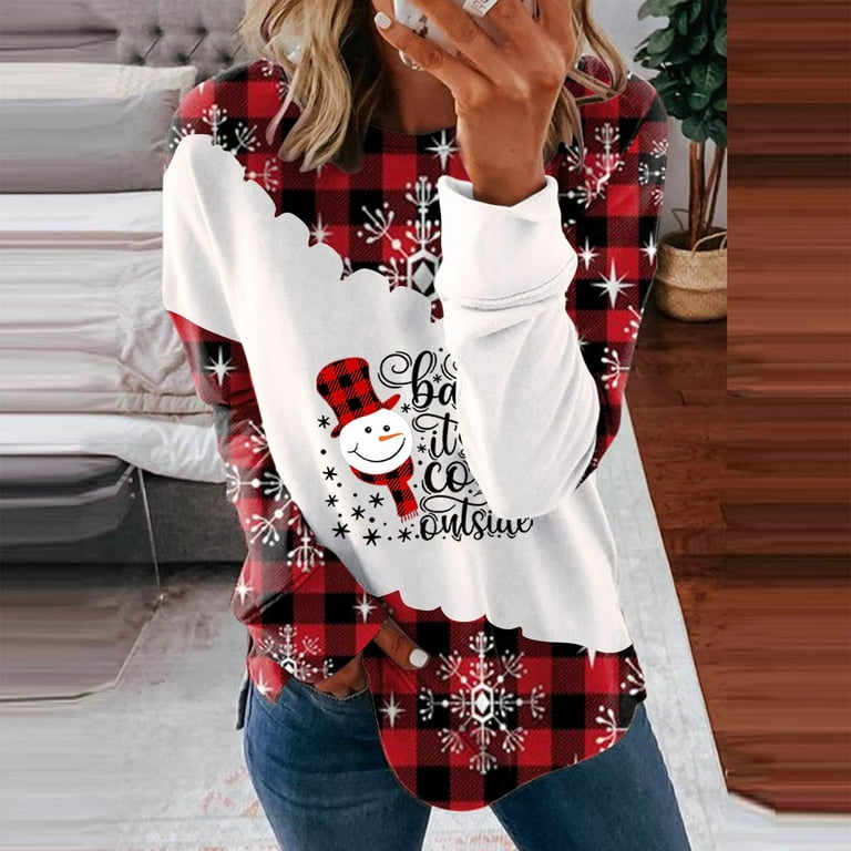 Walmart christmas shirts best sale womens