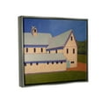 thumbnail image 4 of Stupell Industries Country Building Painting Travel & Places Painting Gray Floater Framed Canvas Art Print Wall Art, 21 x 17, 4 of 10