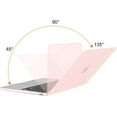 thumbnail image 4 of Mosiso Case for MacBook Air 13.6 inch Case 2025-2022 M4 A3240 M3 A3113 M2 A2681, Protective Plastic Hard Shell Case Cover, Chalk Pink, 4 of 6