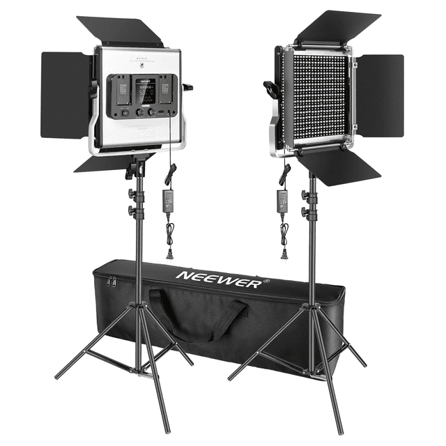 Neewer Panel De Luz Led Iluminación Fría Y Cálida Snl660 Kit