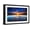Black Frame, variant on Art.com Sunset over the Channel Islands, Ventura, California, USA Stretched Canvas Print Wall Art by Russ Bishop, 18" x 12"