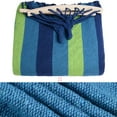 thumbnail image 4 of 280x150cm Double Camping Hammock Cotton Canvas Beach Swing Bed with Spreader Bar, Hommock Replacement for Backyard Porch Balcony Outdoor, 4 of 5