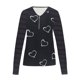 thumbnail image 5 of Puntoco Blusa de manga larga con estampado de rayas informales para mujer Puntoco Puntoco-4686, 5 of 8