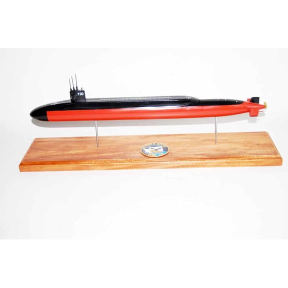 USS Henry Jackson SSBN-730 Submarine Model,Navy,Scale Model,Mahogany,20 inch,Ohio Class