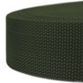 thumbnail image 3 of Country Brook Design - 1 1/2 Inch Olive Drab Green Heavy Polypro Webbing - 7 Vibrant Colors (100 Yards), 3 of 3