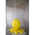 thumbnail image 4 of Nifao Giant Yellow Lollipop Melted on The Ground Resin Statue – Outdoor Garden Decor Sculpture, 31"L x 27"W x 56"H, 4 of 11