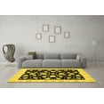 thumbnail image 3 of Ahgly Company Indoor Rectangle Oriental Yellow Traditional Area Rugs, 5' x 8', 3 of 4