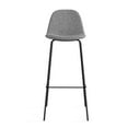 thumbnail image 3 of Pemberly Row Modern Boucle Bar Height Stools (Set of 2) in Gray, 3 of 5