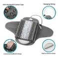 thumbnail image 3 of Shower Foot Scrubber Mat with Pumice Stone - Cleans, Smooths and Removes Dead Skin on Foot Without Bending, Foot Callus Remover with Non-Slip Suction Cups, Foot Scraper for Shower and Bathtub, 3 of 6