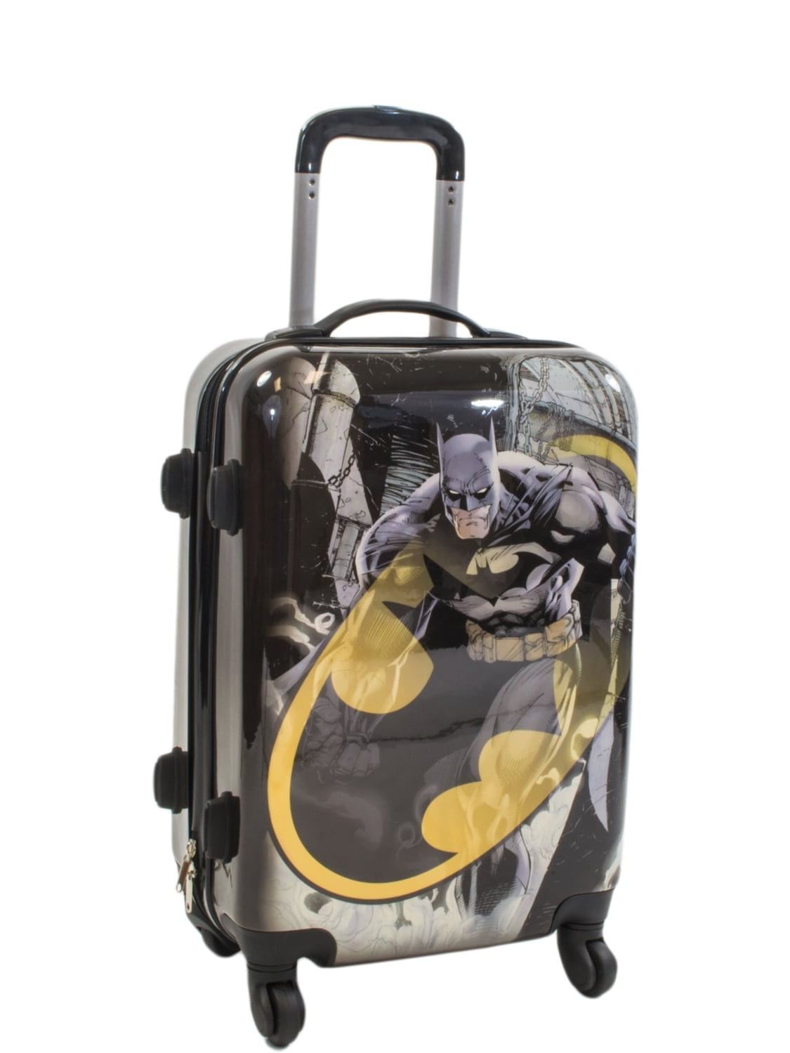 DC Comics Batman 21 inch Spinner Hardside Luggage Carry-on 