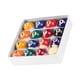thumbnail image 3 of JUEGO DE BOLAS DE MESA DE BILLAR Para Niños de 25 mm y 38 mm de resina, 16 Bolas Con Redondez, Fácil Golpe para Salas de Juegos, Bares, Partidos Deportivos, 3 of 7