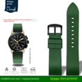 thumbnail image 3 of Correa con hebilla de mariposa y botón de pasador para reloj G-ucci YA101203 YA101202 GC, resistente al agua, con accesorios de 23 mm, 3 of 5