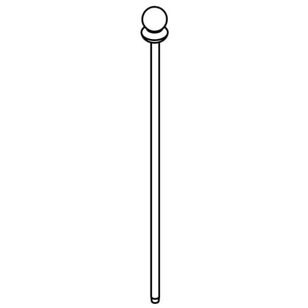 Moen 131100 Lift Rod For 6600 And 66600 - Bronze