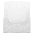 thumbnail image 1 of SHISUYAN Support de Brochures de Table Porte-Documents Présentoir Mural Transparent, 1 of 8
